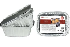 Cuisson|* 5 Barquettes Aluminium 2L