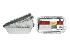 Cuisson|* 5 Barquettes Aluminium Moule A Cake 1.6L