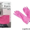 Menage|* 2 Gants Menage Latex 6