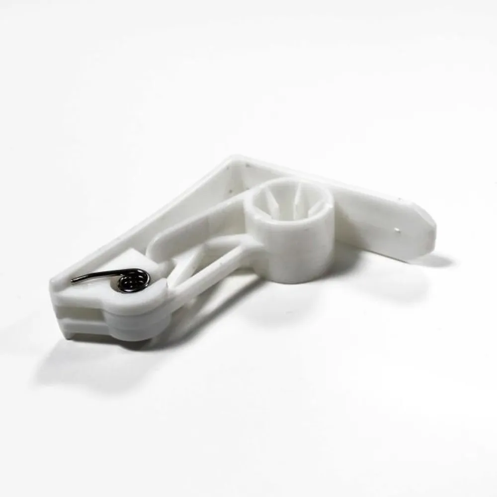 maxibazar 4 Pinces 6X5.3 Cm Plastique Blanche- Tabliers Et Accessoires