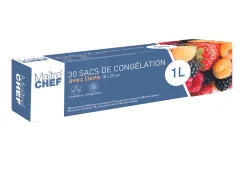 Cuisson|* 30 Sachets Congelation 1L 18X25Cm