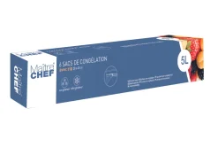 Cuisson|* 6 Sachets Congelation Zip 5L 28X40Cm