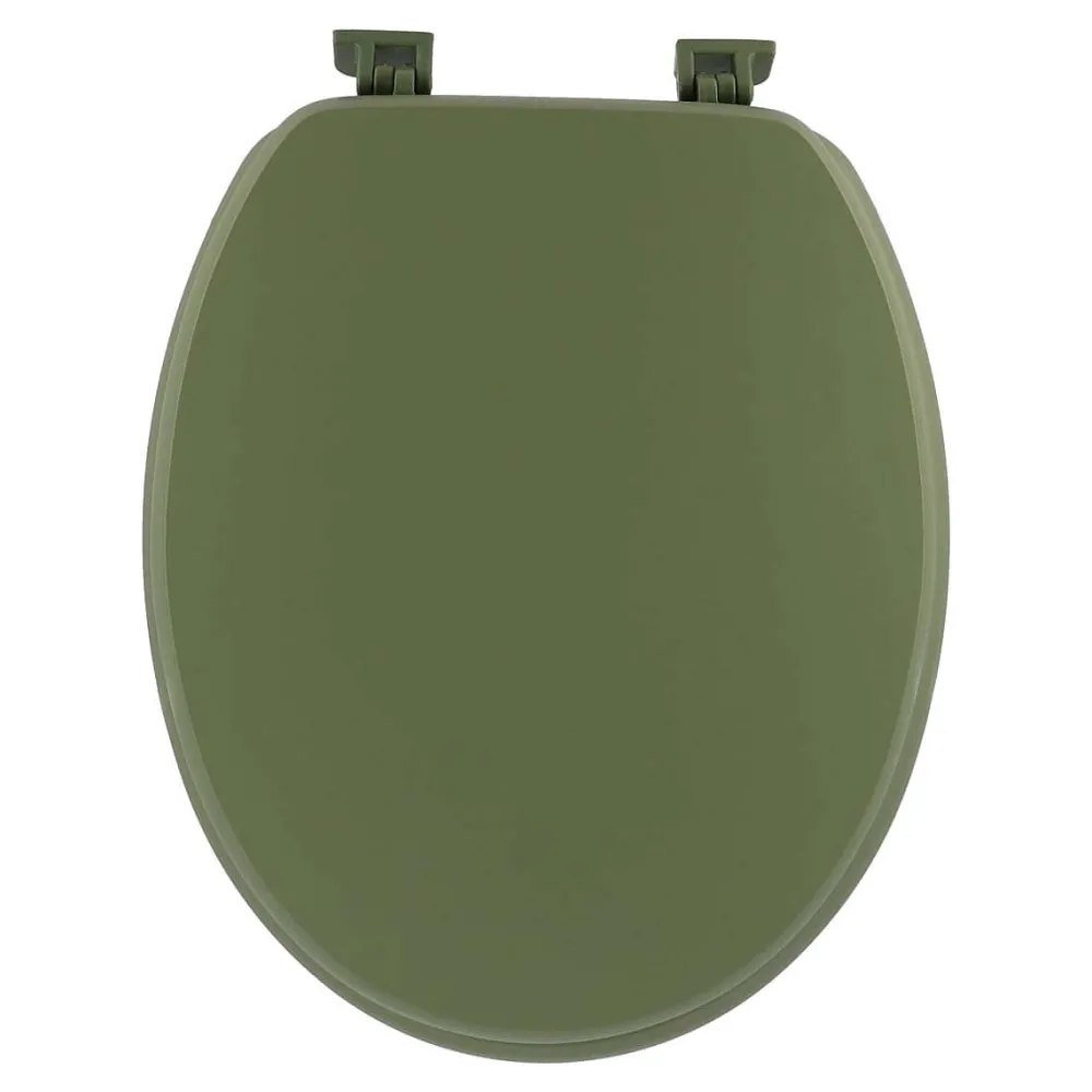 Abattants Wc|* Abattant Wc 18 Pouces Attaches Plastiques Kaki Mat