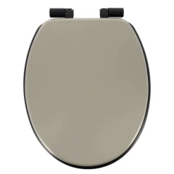 Abattants Wc|* Abattant Wc Assise Noire Attaches Ficelle Noir