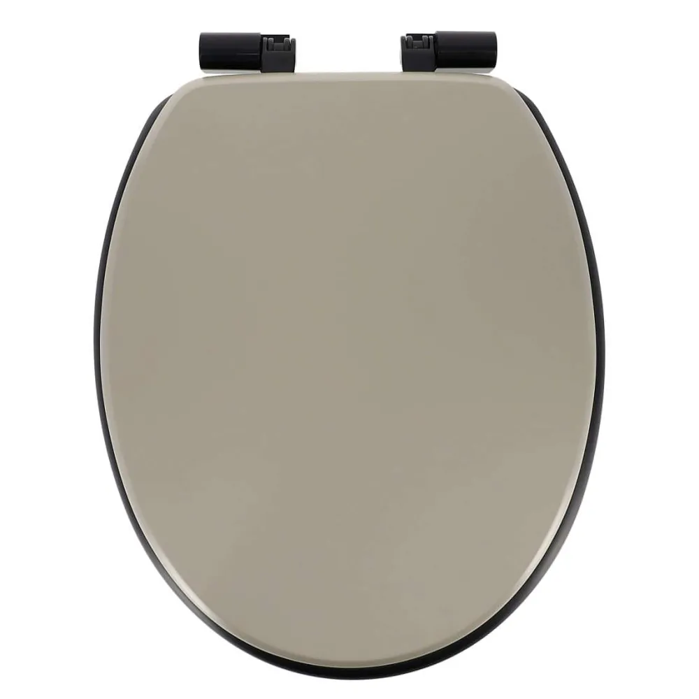 Abattants Wc|* Abattant Wc Assise Noire Attaches Ficelle Noir