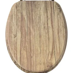 Abattants Wc|* Abattant Wc Mdf 18 Pouces Attaches Acier Inoxydable 3 Faces