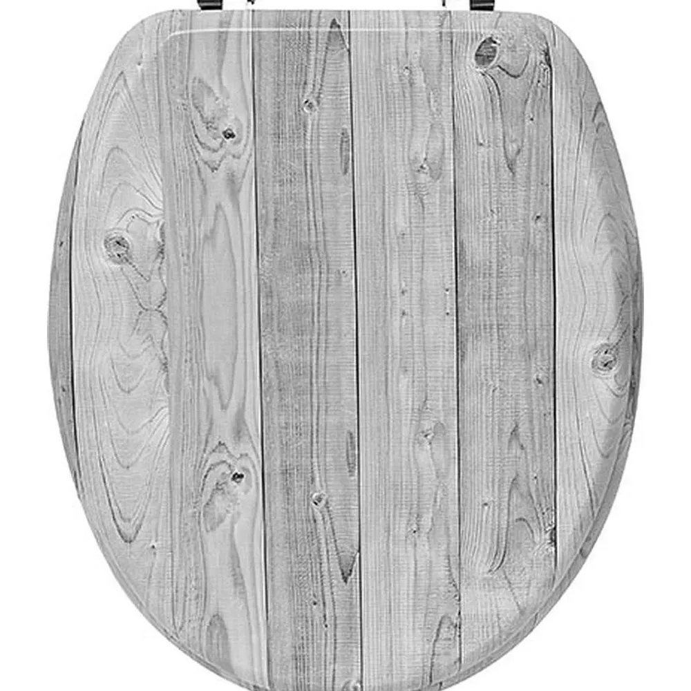 Abattants Wc|* Abattant Wc Mdf 18 Pouces Attaches Acier Inoxydable 3 Faces