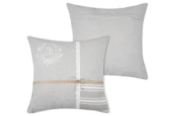 maxibazar Adelaide Coussin 40X40Cm Naturel- Thematiques