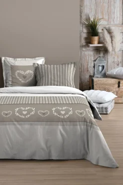 maxibazar Adelaide Housse Couette 240X220Cm 2 Taies Oreiller 63X63Cm- Housses De Couette