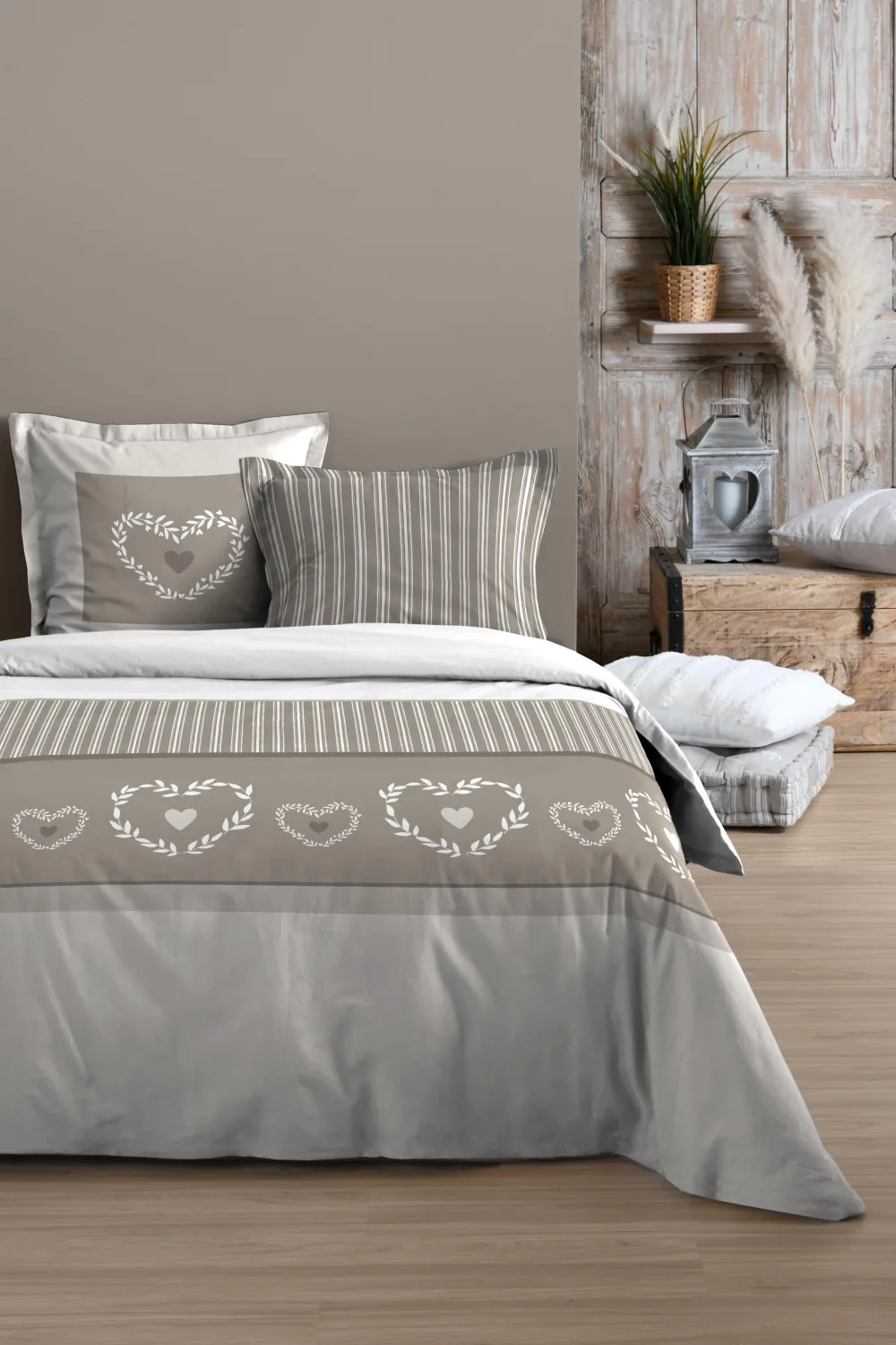 maxibazar Adelaide Housse Couette 240X220Cm 2 Taies Oreiller 63X63Cm- Housses De Couette