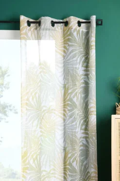 maxibazar Adino Voile 140X260Cm Moutarde- Voilages