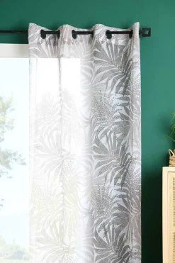 maxibazar Adino Voile 140X260Cm Naturel- Voilages