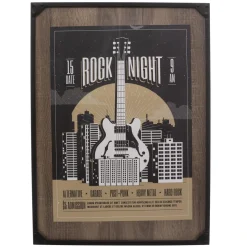 maxibazar Affiche Cadre Metal Soul 50X70Cm- Toiles Et Tableaux