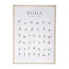 Atmosphera Affiche Cadre Yoga D.50X70Cm- Toiles Et Tableaux