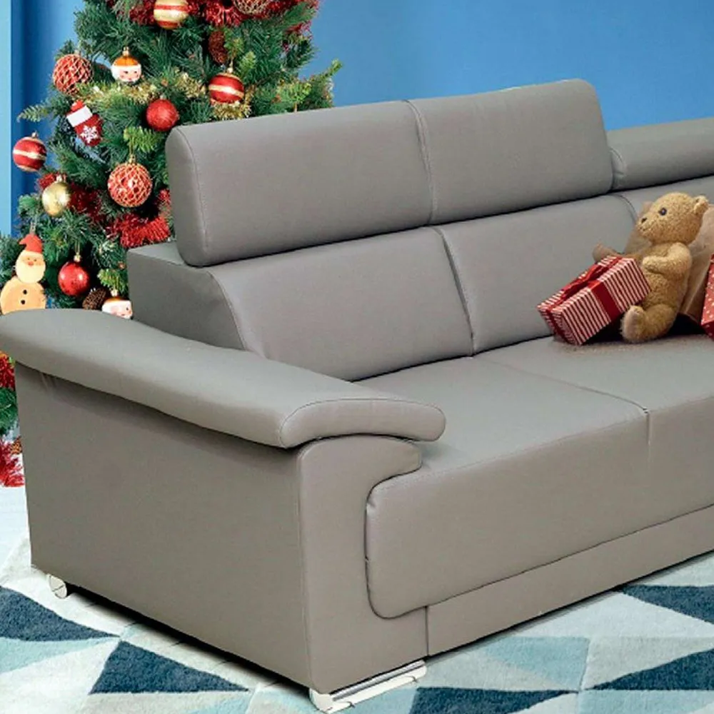 * Canapés D'Angle>Agnes Canapé Angle Reversible Taupe