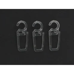 maxibazar Agrafe Plastique X 10 D28 Transparent- Vitrages