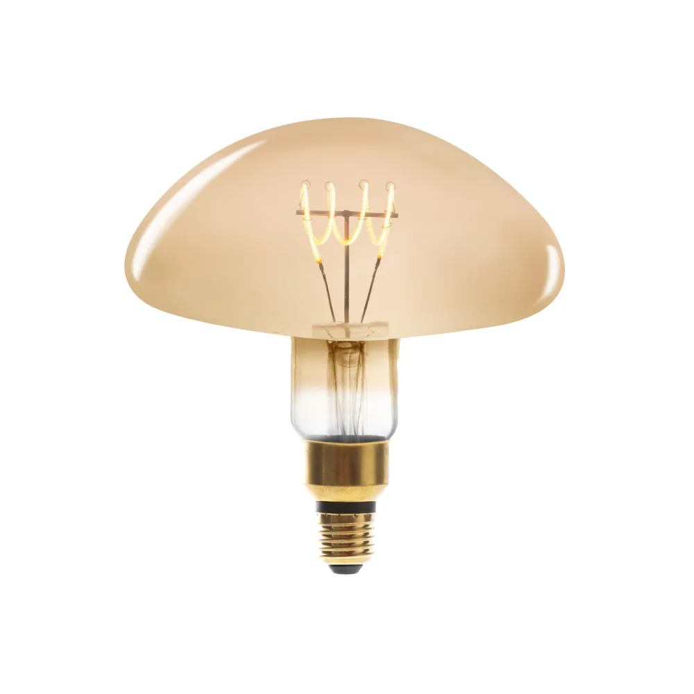 Atmosphera Ampoule Led Champignon Ambree Filament Torsade E27- Ampoules Deco