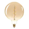 Atmosphera Ampoule Led Globe Ambree Filament Torsade E27- Ampoules Deco