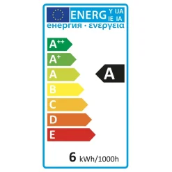 Atmosphera Ampoule Led Goutte Ambree Filament Torsade E27- Ampoules Deco