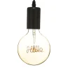 Atmosphera Ampoule Led Hello Ambre G125- Ampoules Deco