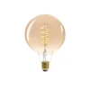 Atmosphera Ampoule Led Torsadee Ambre G125 4W- Ampoules Deco