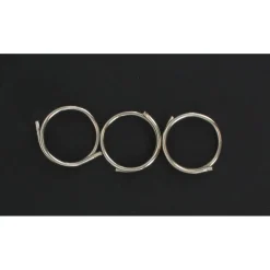 maxibazar Anneaux Nickel X 10 Argent- Vitrages