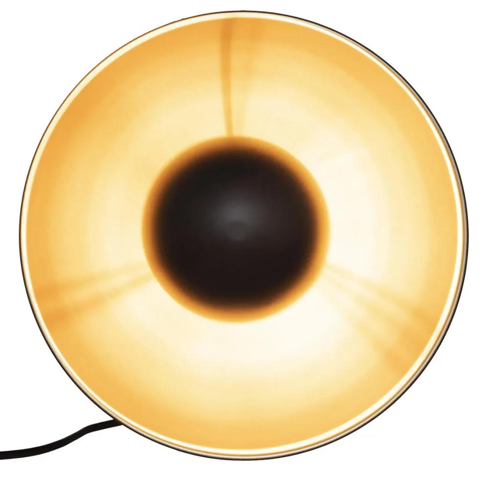 maxibazar Applique Metal Lahti Noir Dore D.29Cm- Appliques Murales