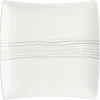 Vaisselle|Secret de Gourmet Assiette A Dessert Lignes 20X20Cm