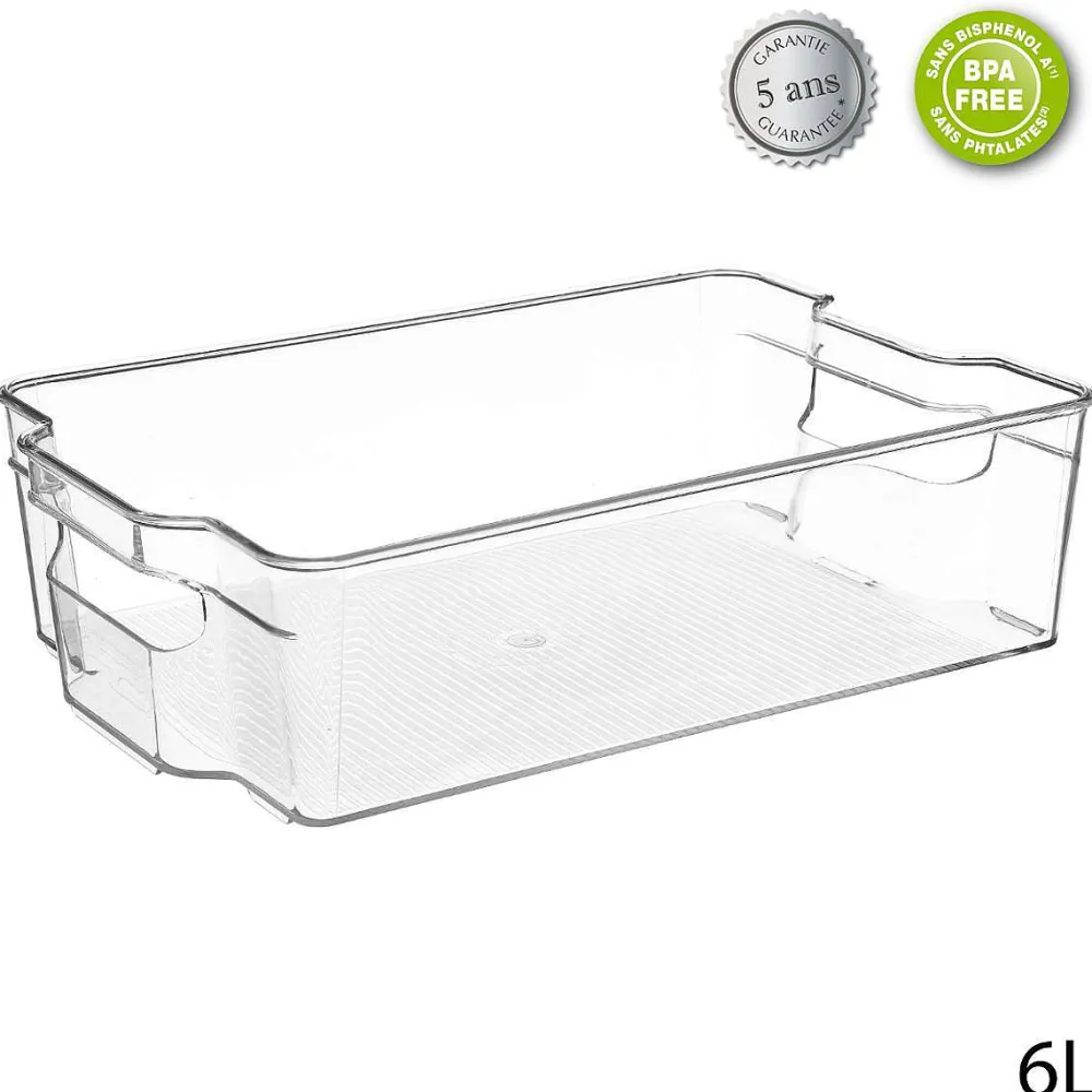 Conservation|Five Bac De Rangement Frigo 6L