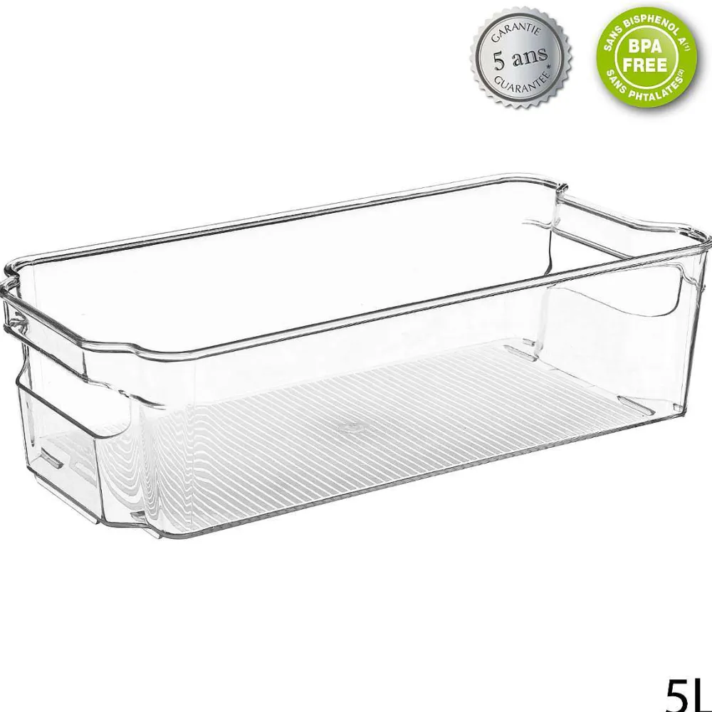 Conservation|Five Bac De Rangement Frigo 5L 31X15Cm