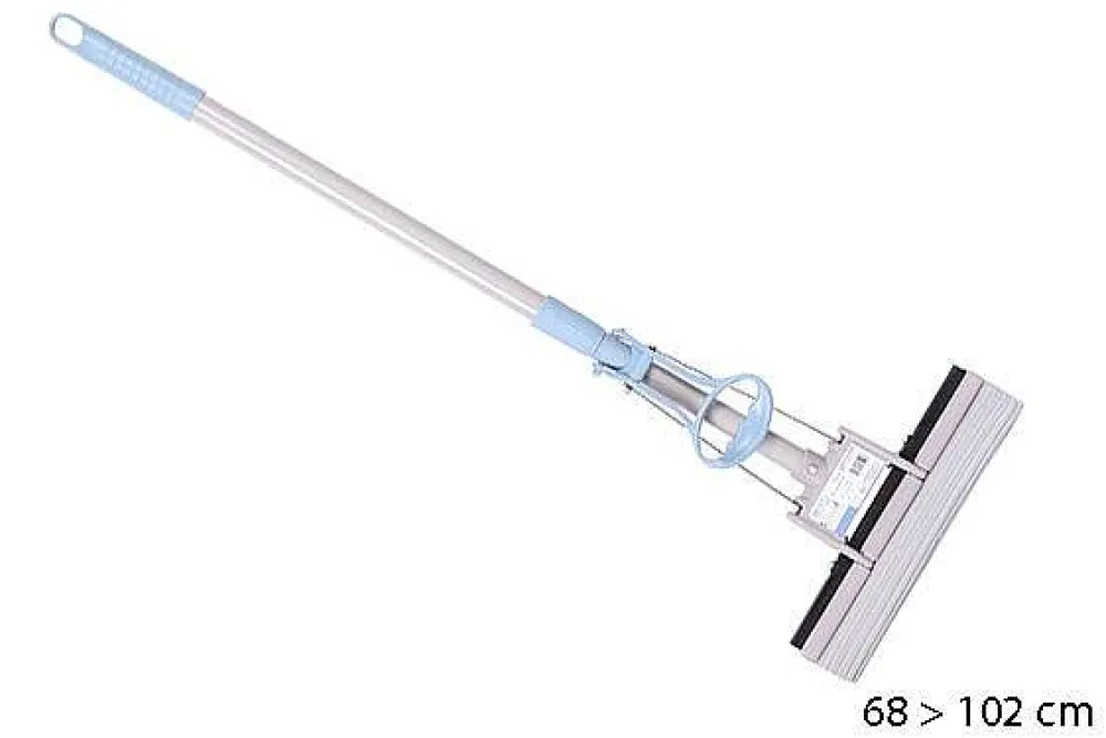 Menage|* Balai Epongeur Bicolore Grege Bleu