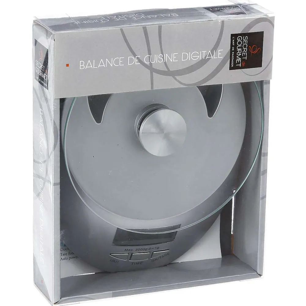 Preparation|Five Balance Cuisine Digitale Metal Et Verre