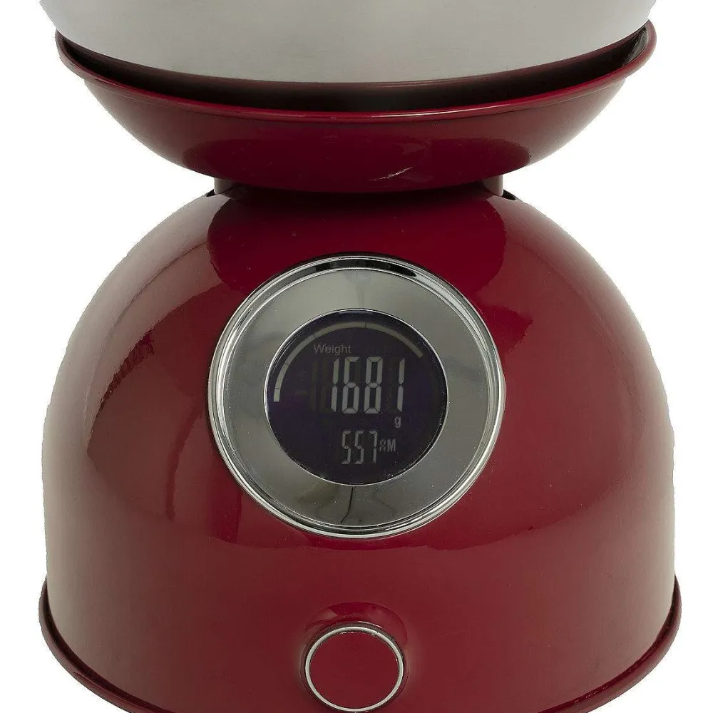 Preparation|Five Balance Digitale Rouge Silitop