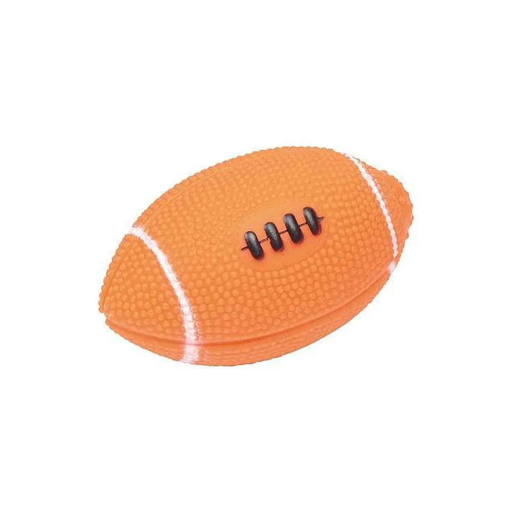 Jouets|* Balle De Rugby Pvc Sonore 11Cm Orange