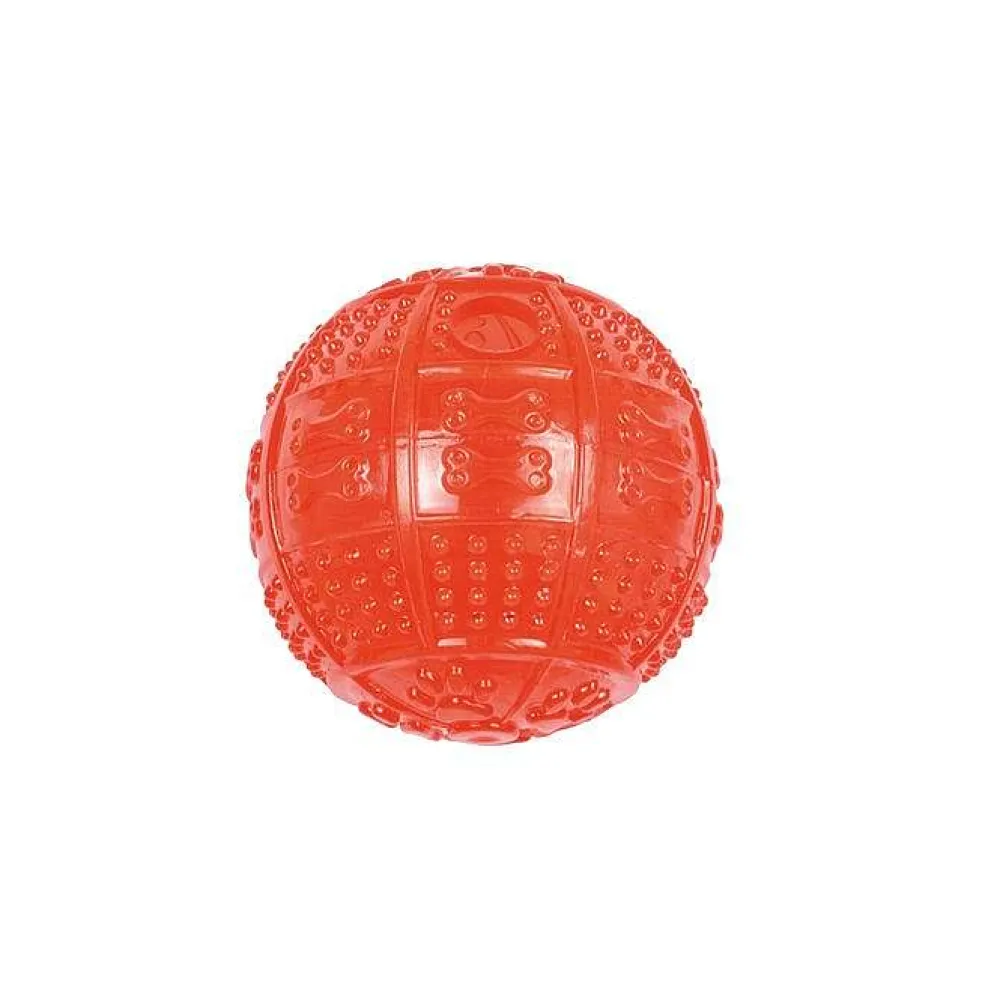 Repas Et Accessoires|* Balle Distributeur De Croquettes Rouge D.8Cm