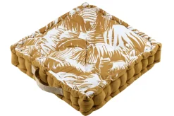 maxibazar Bamako Coussin Sol 45X45X10Cm Safran- Matelas Et Coussins De Sol