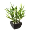 Atmosphera Bambou Pot Ceramique H.26Cm- Fleurs Et Plantes En Pot