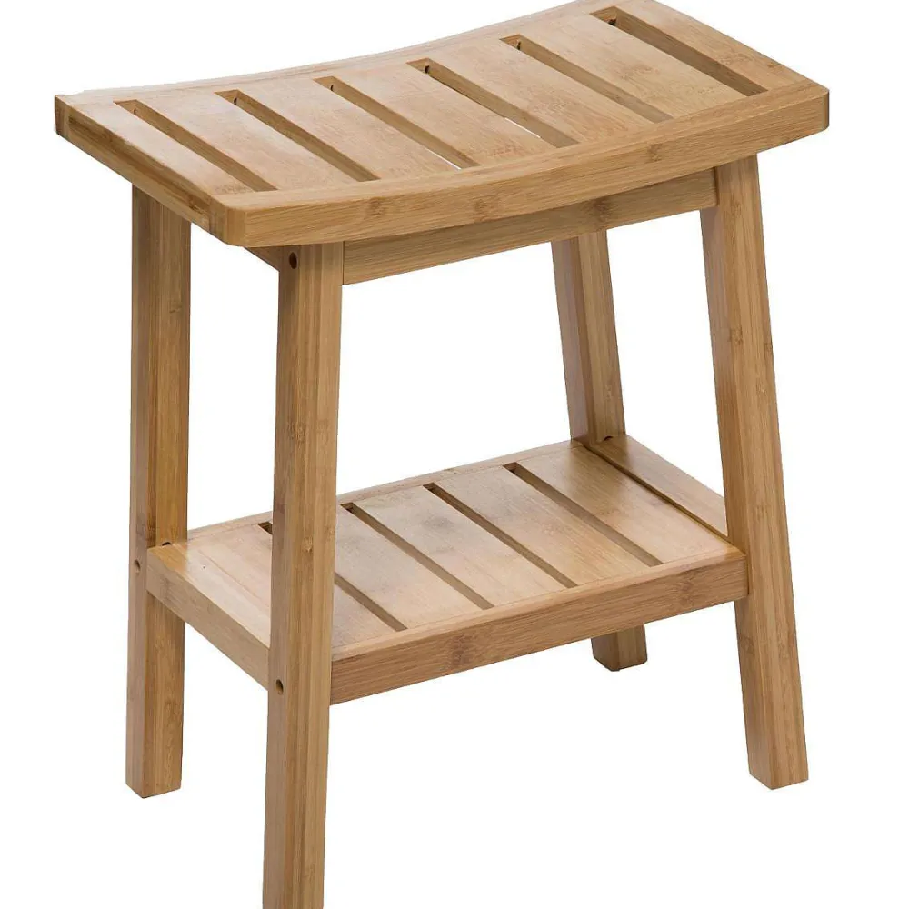 Five Meubles Salle De Bain>Banc Rangement Bambou Green Harmony