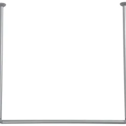 Douche|* Barre D Angle En U 80X80X80Cm Aluminium Chrome