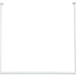 Douche|* Barre D Angle En U 80X80X80Cm Aluminium Blanc