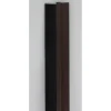 maxibazar Bas De Porte Adhesif Brosse 93 Cm Marron- Boudins De Porte
