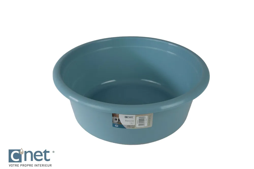 Soin Du Linge|* Bassine Ronde 7L Bleue