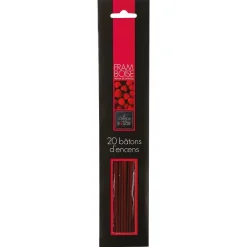 maxibazar Batons Encens Framboise H25.5Cm X20- Parfums D'Ambiance