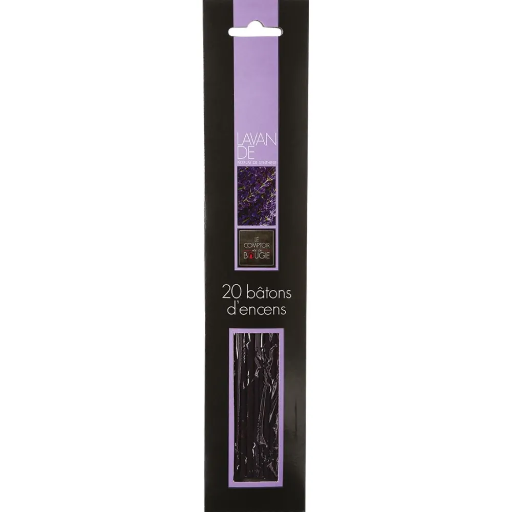 maxibazar Batons Encens Lavande H25.5Cm X20- Parfums D'Ambiance