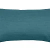 maxibazar Bea Coussin 30X50Cm Turquoise- Rideaux Textures Et Coussins