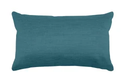 maxibazar Bea Coussin 30X50Cm Turquoise- Rideaux Textures Et Coussins