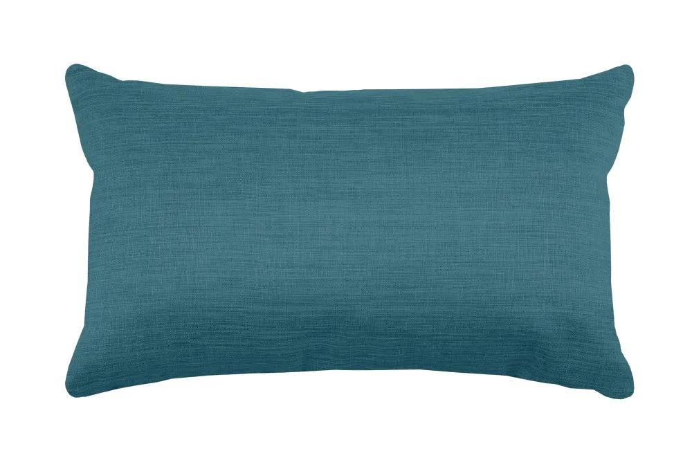 maxibazar Bea Coussin 30X50Cm Turquoise- Rideaux Textures Et Coussins