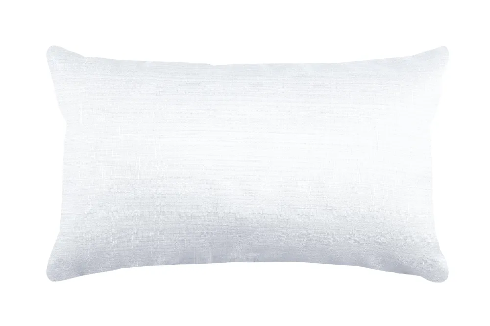 maxibazar Bea Coussn 30X50Cm Blanc- Rideaux Textures Et Coussins