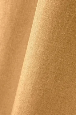 maxibazar Bea Rideau Oeillets 140X260Cm Camel- Rideaux Textures Et Coussins