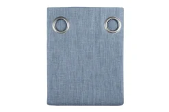 maxibazar Bea Rideau Oeillets 140X260Cm Ecume- Rideaux Textures Et Coussins